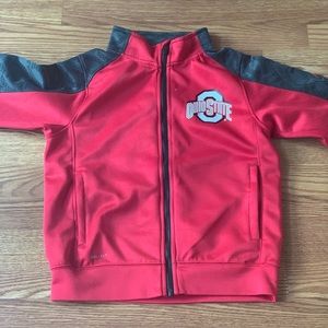 Ohio State Nike Track Zip Up Jacket